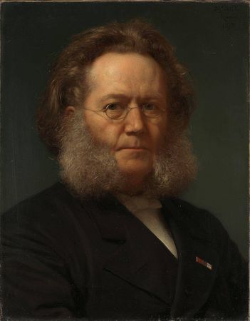Ritratto di Henrik Ibsen