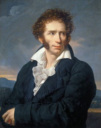Ritratto di Ugo Foscolo