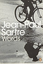 Copertina di "Le parole" di Jean-Paul Sartre