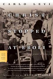 Copertina di "Cristo si è fermato a Eboli" di Carlo Levi
