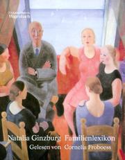 Copertina di "Lessico famigliare" di Natalia Ginzburg
