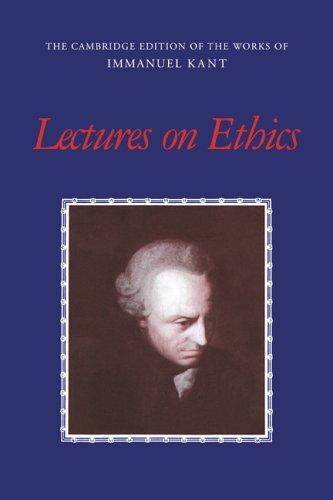 Copertina di "Lezioni di etica" di Immanuel Kant