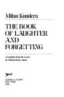 Copertina di "Il libro del riso e dell'oblio" di Milan Kundera