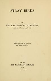Copertina di "Uccelli migranti" di Rabindranath Tagore