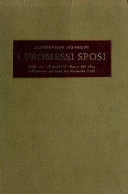 Copertina di "I promessi sposi" di Alessandro Manzoni