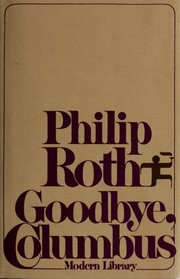 Copertina di "Addio, Columbus" di Philip Roth