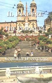 Copertina di "Il piacere" di Gabriele D'Annunzio
